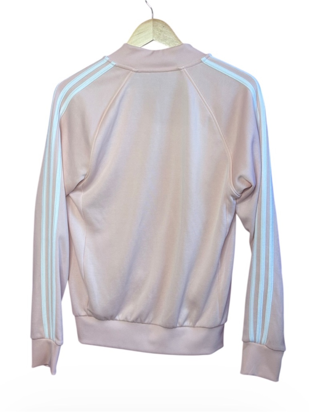 Adidas Pale Pink Tracksuit Jacket - Picture 3 of 7